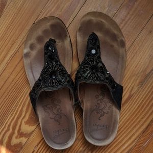 Dansko Beaded Flip Flops